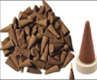 GOBAR DHOOP CONE  Natural Divine Incense for Daily Pooja, Yoga, Meditation, Temple Events & Rituals-(NOPGDC-042)