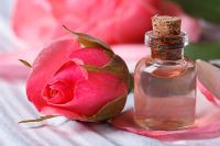 ROSE FLORAL WATER – NATURAL ROSE PETALS MIXED WITH PURIFIED WATER FOR ALL RELIGIOUS EVENTS, YOGA, MEDITATION AND DAILY POOJA-(NRT RFLW-067)
