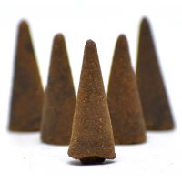 Sri Dasangam Dhoop Cone – Natural Handmade Divine Incense for Yoga, Meditation, Daily Pooja and Hawan Samagri-(NRT SDDC-087)