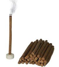 Gobar Sandal Divine Dhoop Sticks – Natural Handmade Incense for Daily Pooja, Yoga & Meditation-(NOP-GSDST-113)